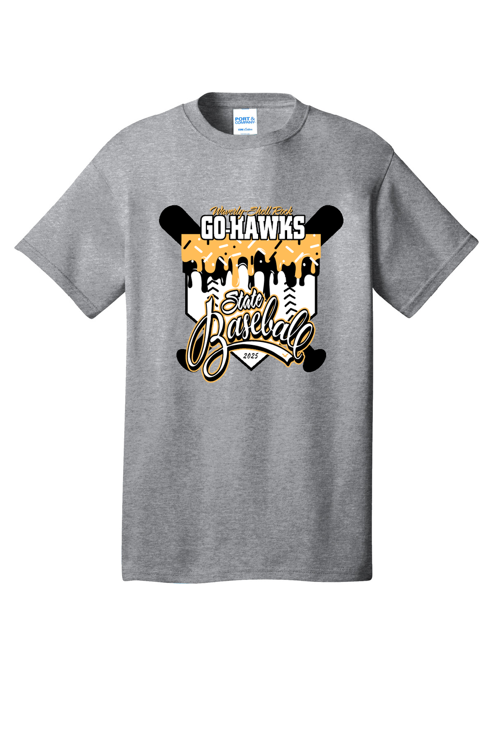 STATE BBALL 2025 - YOUTH TEE/TANK, SHIRT STYLE: CLASSIC FIT TEE