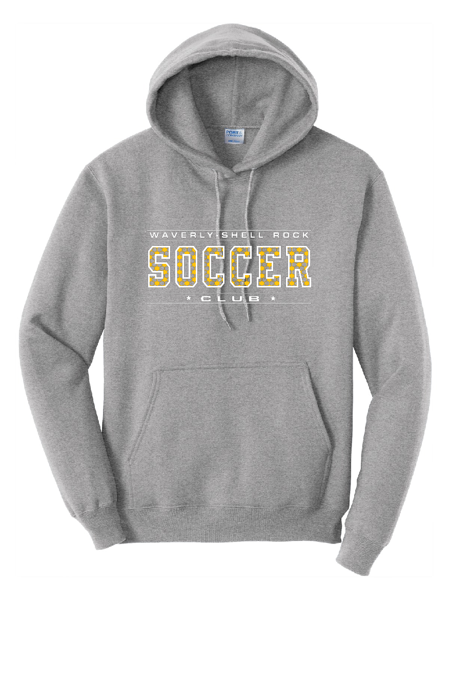SOCCER BALLS HOODIE - Adult Size