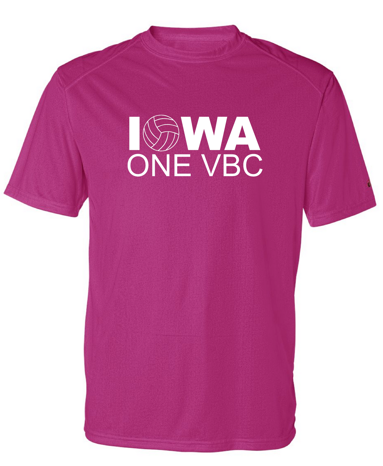 IOWA ONE DESIGN GEAR - Badger Performance Tee