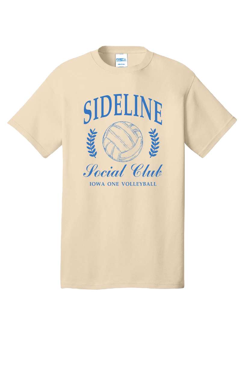 SIDELINE SOCIAL - Classic Fit Tee