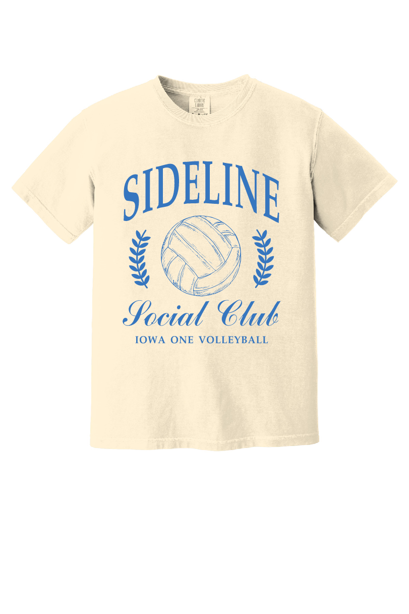 SIDELINE SOCIAL - Comfort Colors Tee