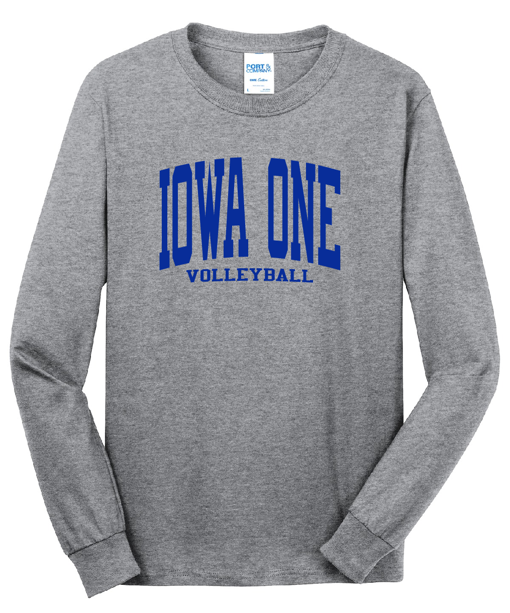 ATHLETIC IOWA ONE - Classic Fit Long Sleeve Tee