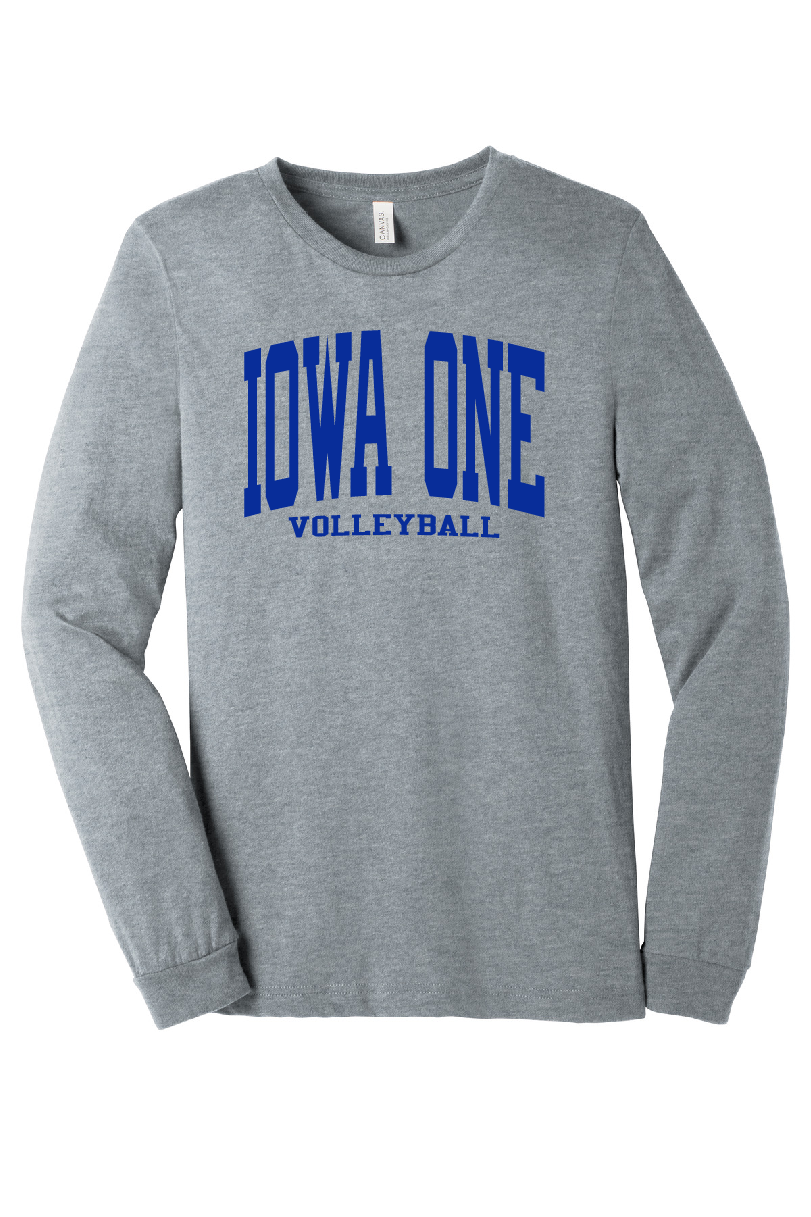 ATHLETIC IOWA ONE - Soft Style Long Sleeve Tee