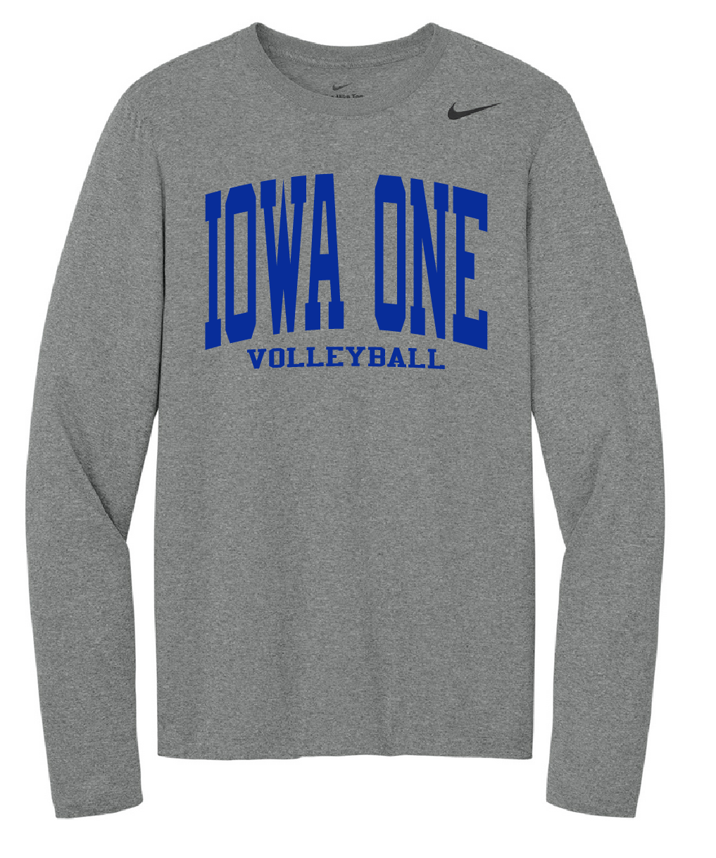 ATHLETIC IOWA ONE - Nike Team rLegend Long Sleeve Tee