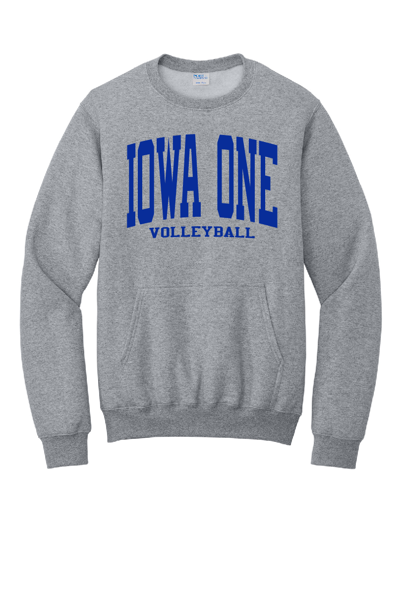 ATHLETIC IOWA ONE - Pocket Crew Sweatshirt