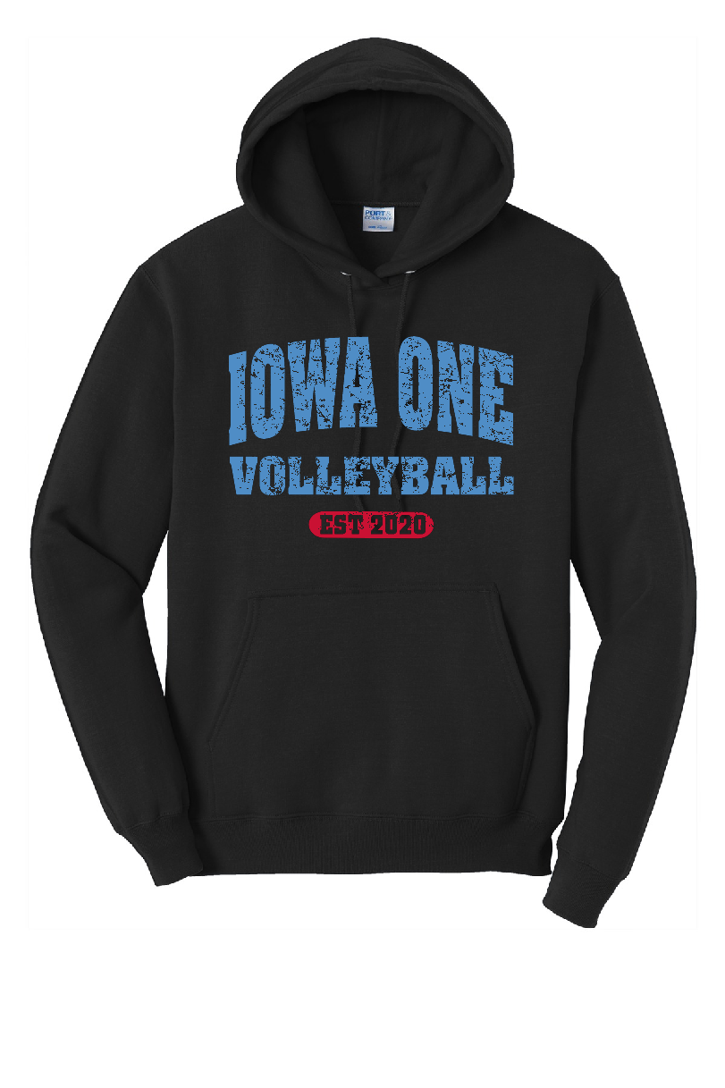 VINTAGE IOWA ONE - Classic Fit Hoodie
