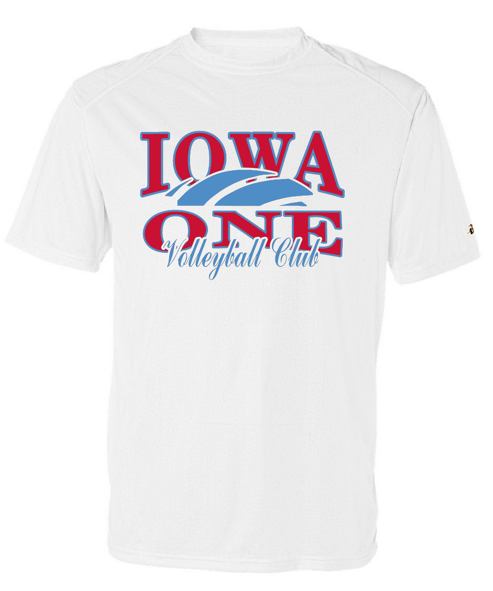 IOWA ONE BALL - Badger Performance Tee