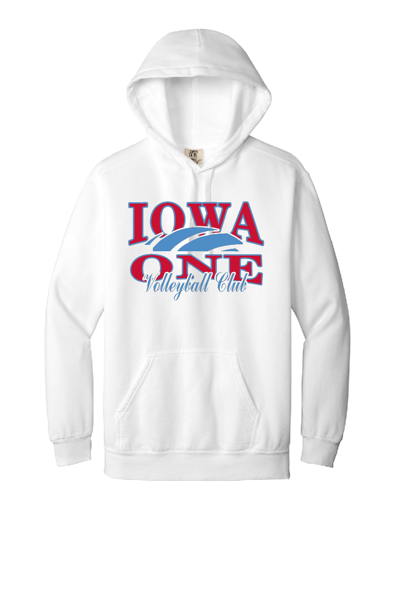 IOWA ONE BALL - Comfort Colors Hoodie