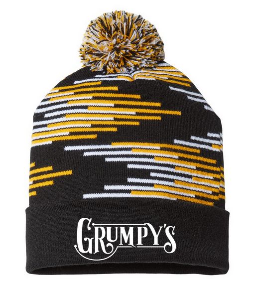 GRUMPY&#39;S POM BEANIE