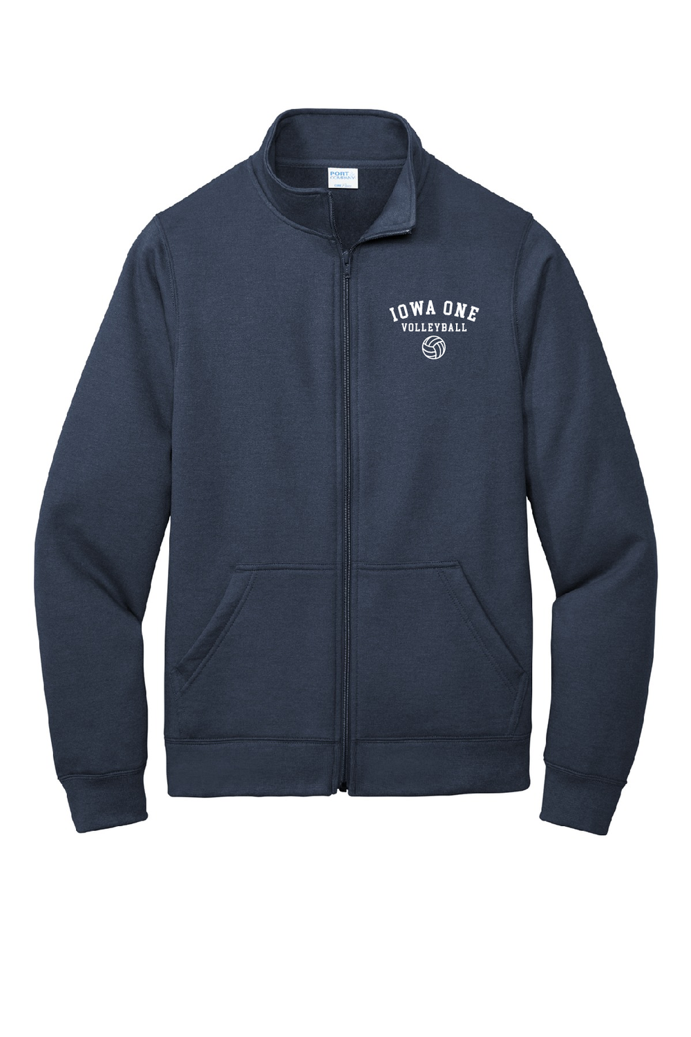 IOWA ONE EMBROIDERED GEAR - Full Zip Sweatshirt