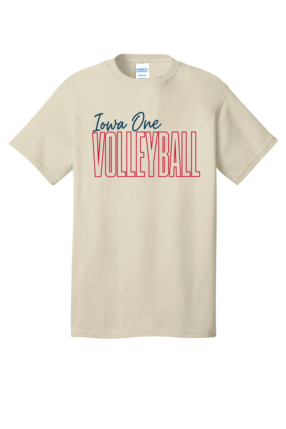 SCRIPT IOWA ONE  - Classic Fit Tee