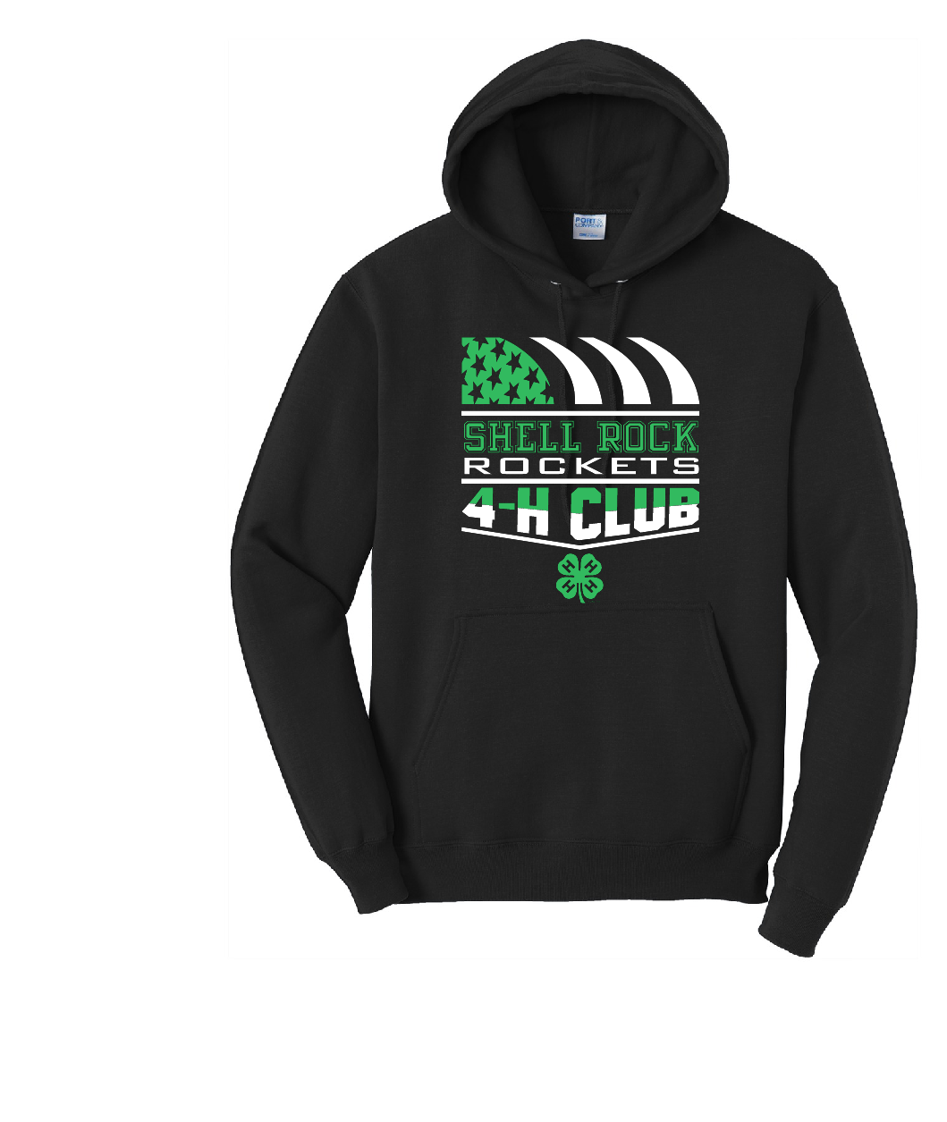 SHELL ROCK ROCKETS HOODIE