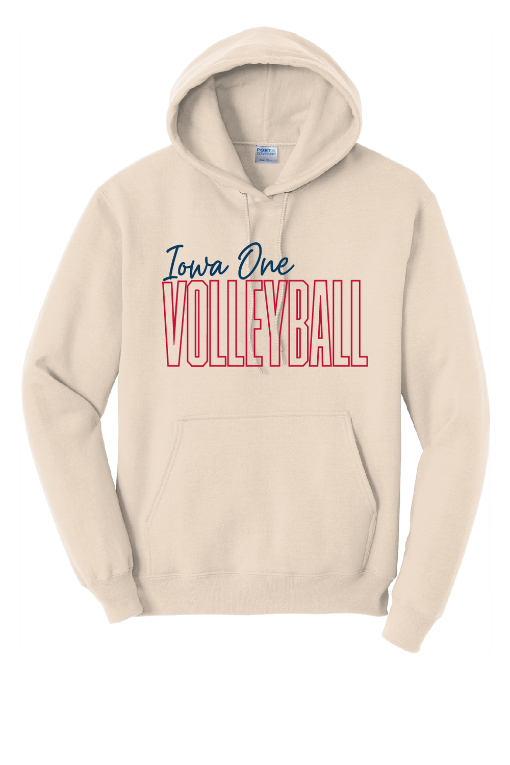 SCRIPT IOWA ONE - Classic Fit Hoodie