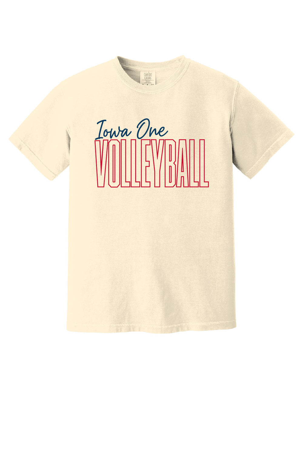 SCRIPT IOWA ONE - Comfort Colors Tee