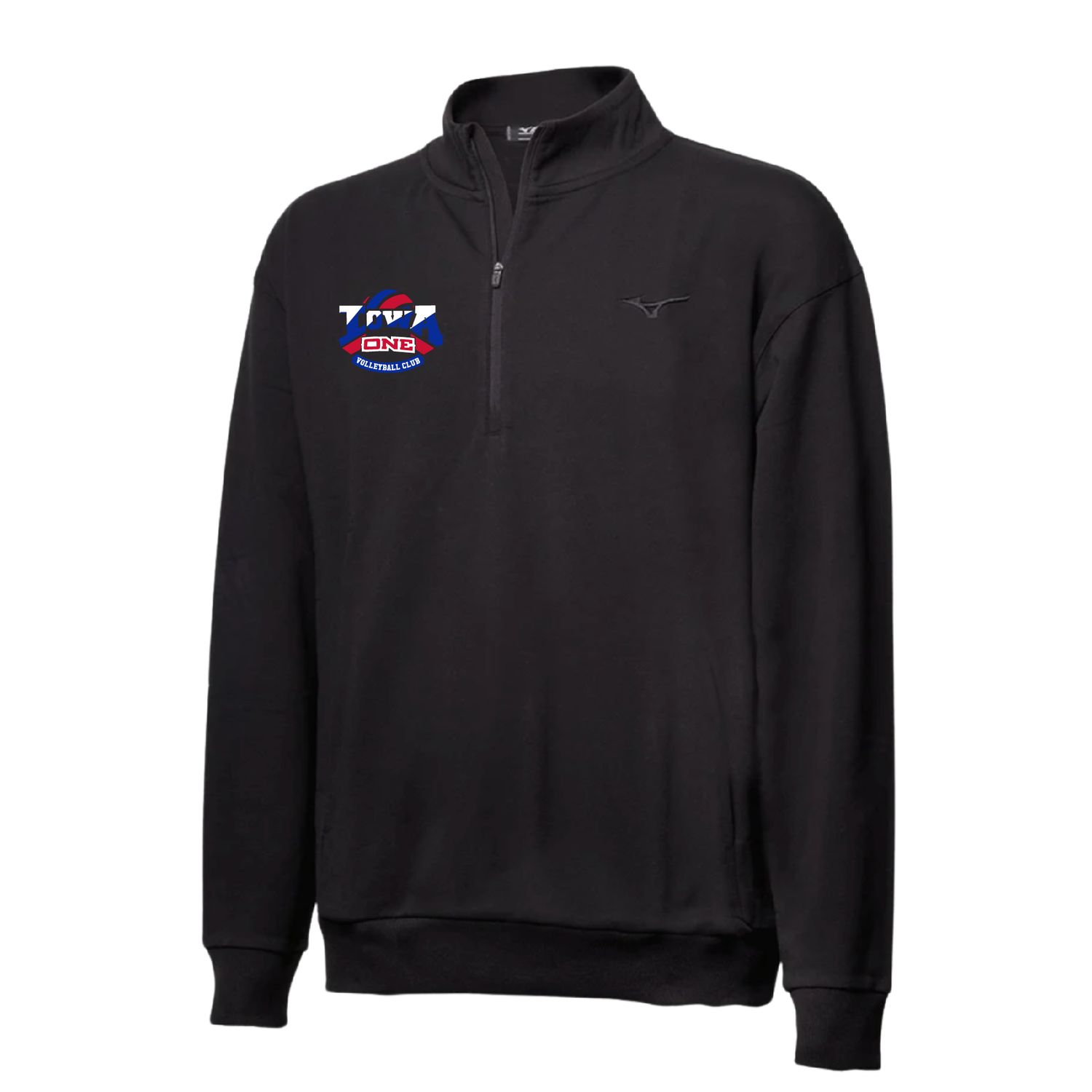 EMBROIDERED LOGO GEAR - Mizuno Recover 1/4 Zip