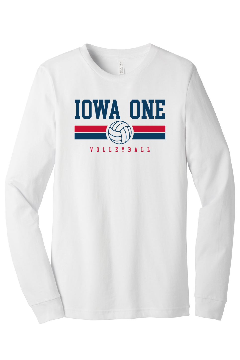 STRIPE IOWA ONE - Soft Style Long Sleeve Tee STRIPE IOWA ONE - Soft Style Long Sleeve Tee
