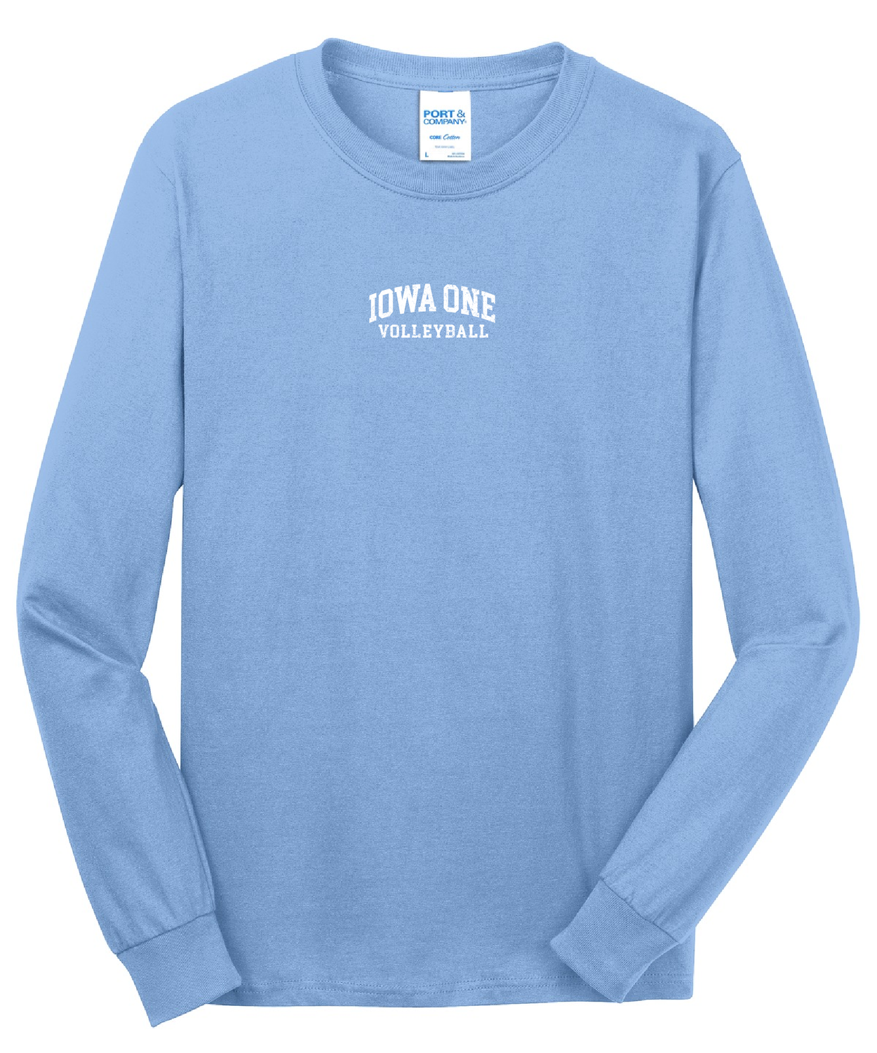 IOWA ONE FRONT/BACK - Classic Fit Long Sleeve Tee IOWA ONE FRONT/BACK - Classic Fit Long Sleeve Tee
