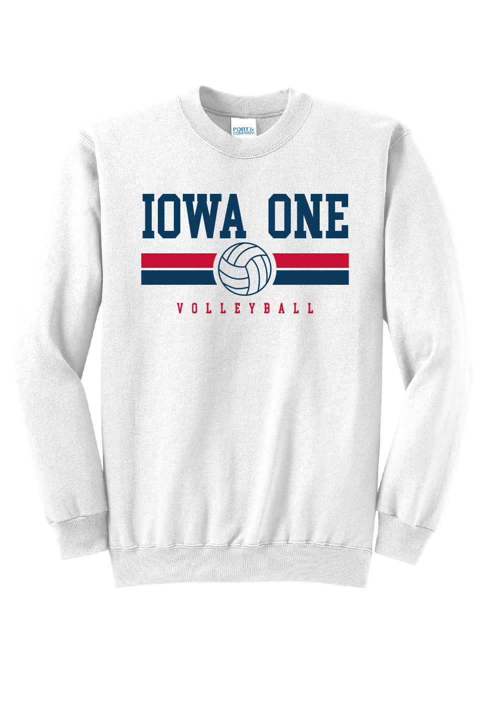 STRIPE IOWA ONE - Classic Fit Crew STRIPE IOWA ONE - Classic Fit Crew