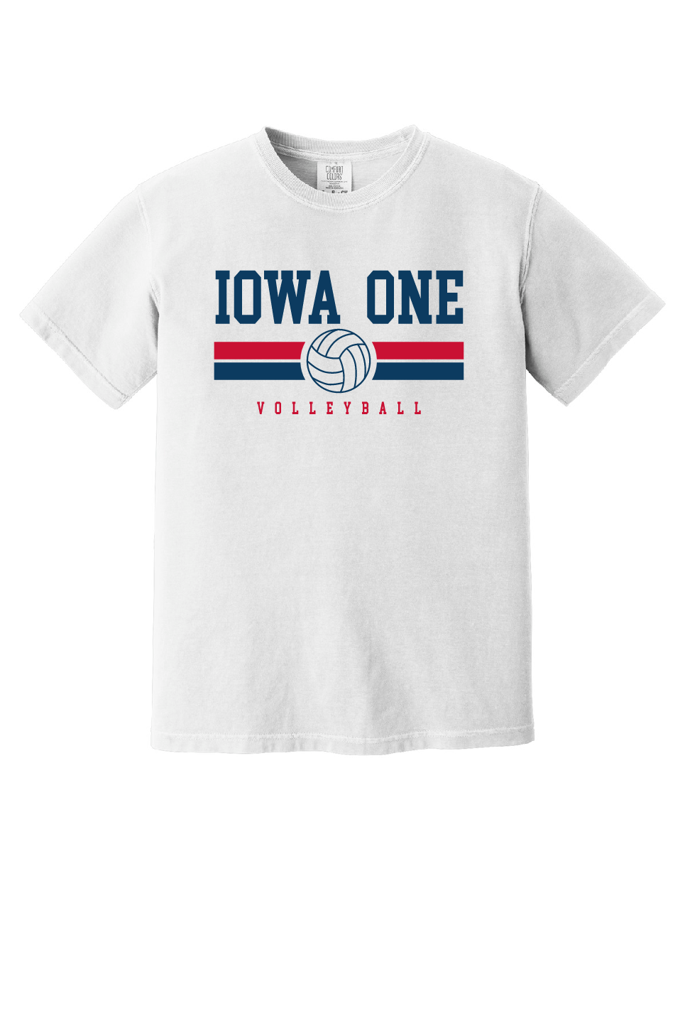 STRIPE IOWA ONE - Comfort Colors Tee