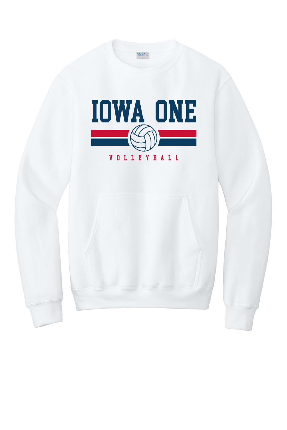 STRIPE IOWA ONE - Pocket Crew Sweatshirt STRIPE IOWA ONE - Pocket Crew Sweatshirt