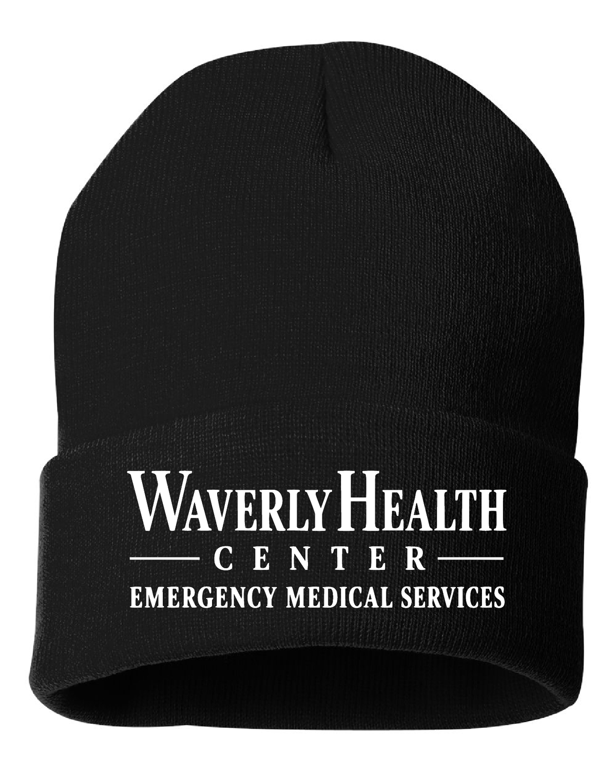 Cuffed Beanie - Embroidered
