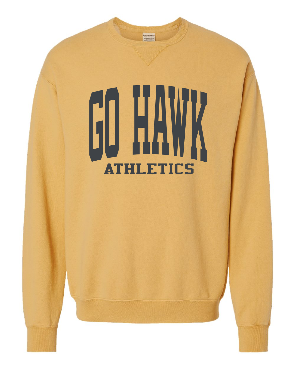 GO HAWK ATHLETICS CREW SWEATSHIRT