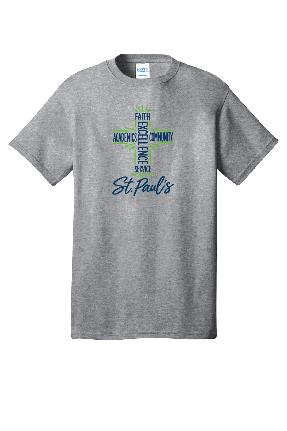 ST. PAUL'S CROSS DESIGN - Classic Fit Tee