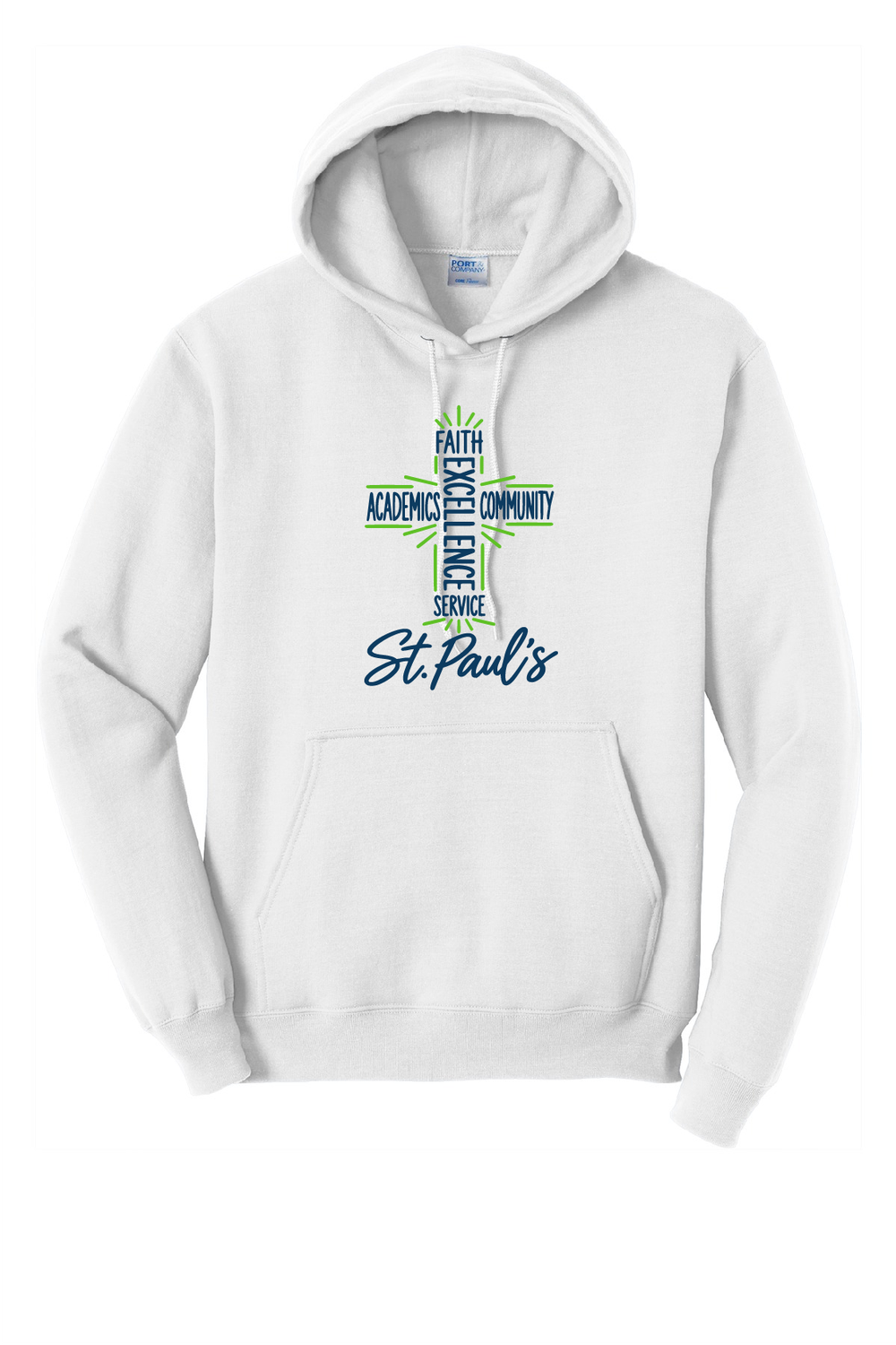 ST. PAUL'S CROSS DESIGN - Classic Fit Hoodie ST. PAUL'S CROSS DESIGN - Classic Fit Hoodie