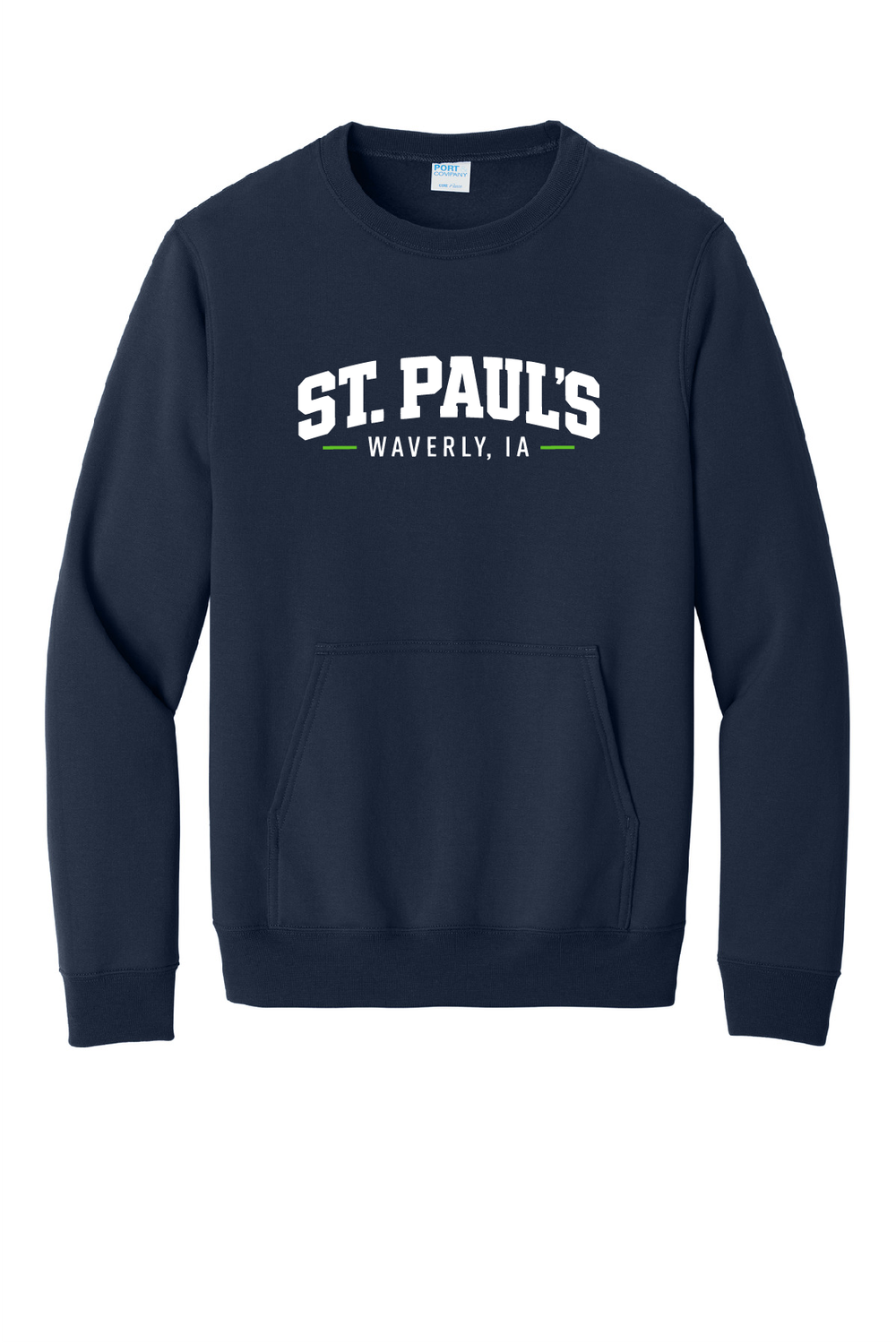 ST. PAUL'S - WAVERLY, IA DESIGN - Pocket Crew Sweatshirt