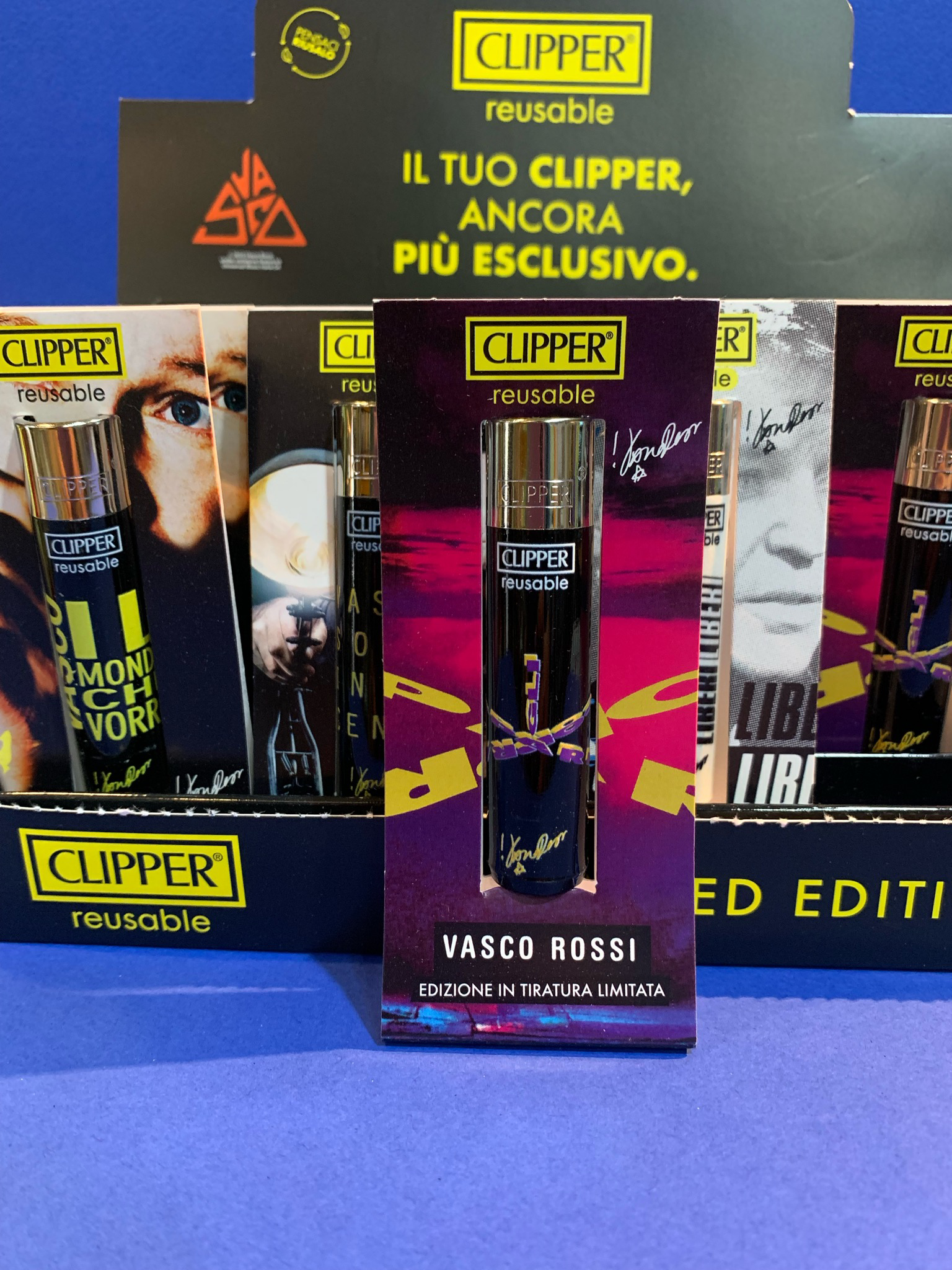 accendino clipper vasco