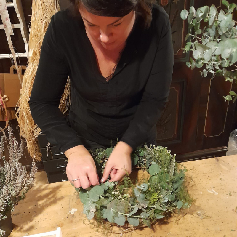 Workshop «Winterlicher Kranz 3. Dezember 19.15