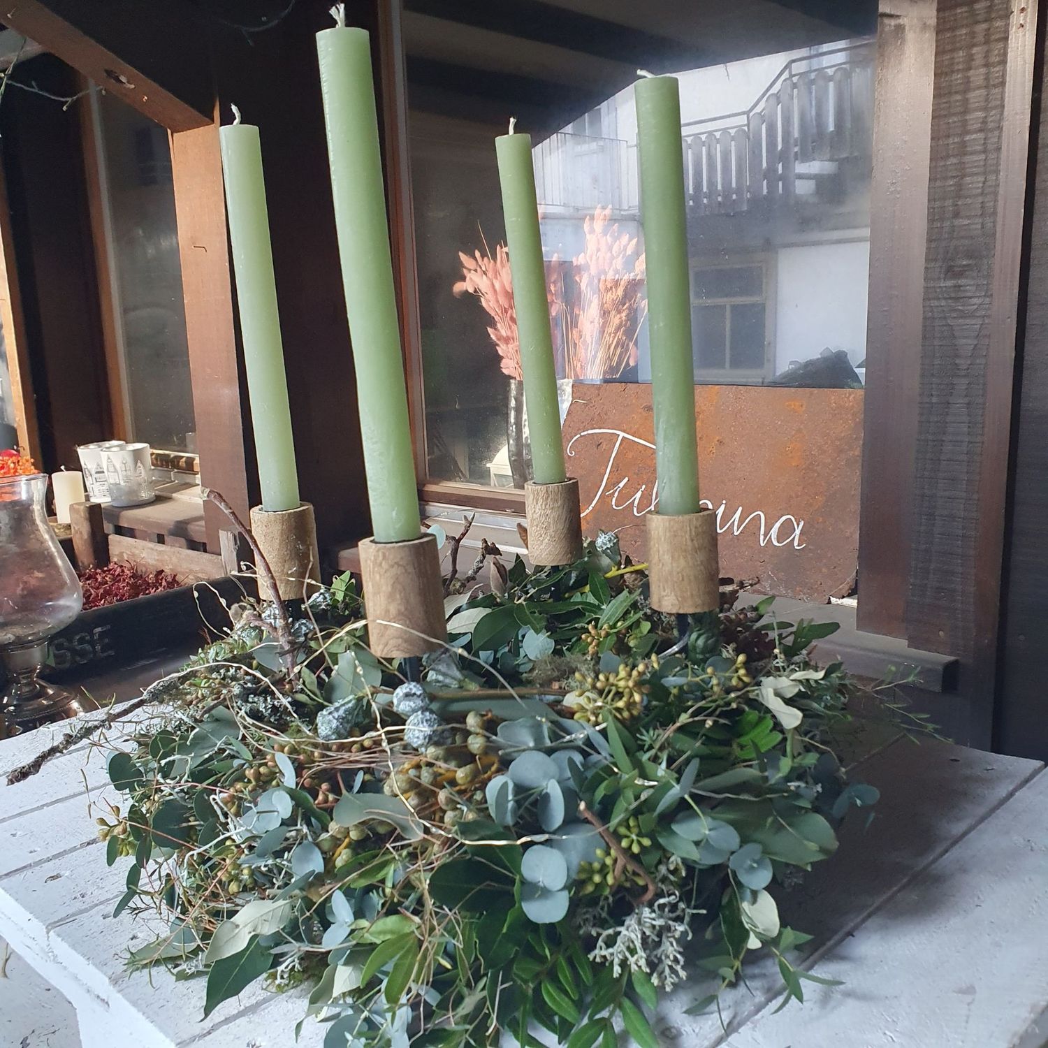 Adventskranz 19. November 19.00