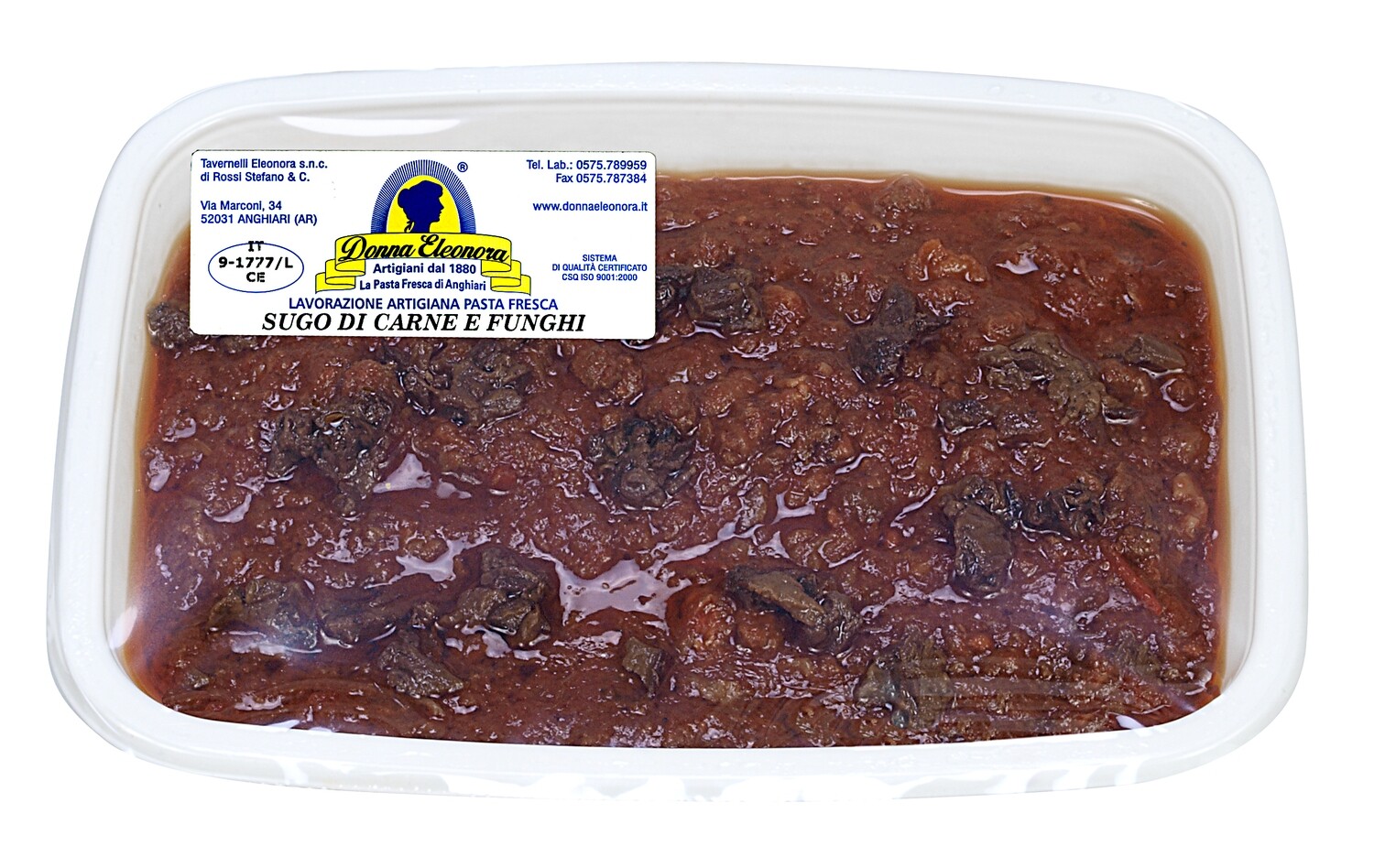 Sugo di carne e funghi