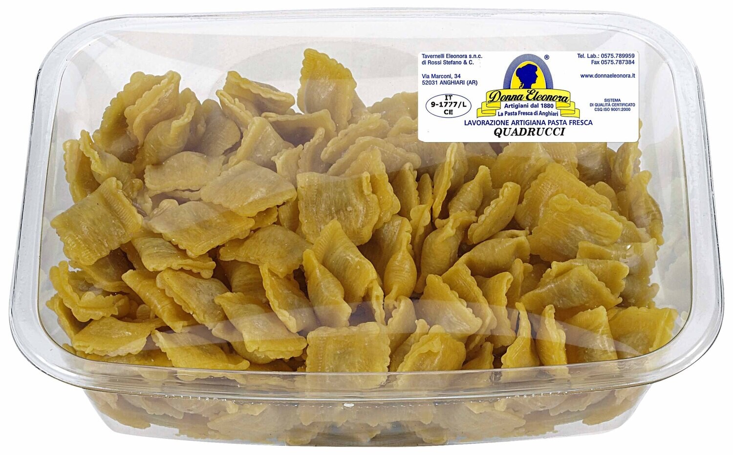 Quadrucci 250 g.