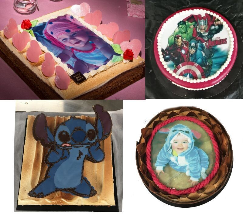 Entremets avec photo