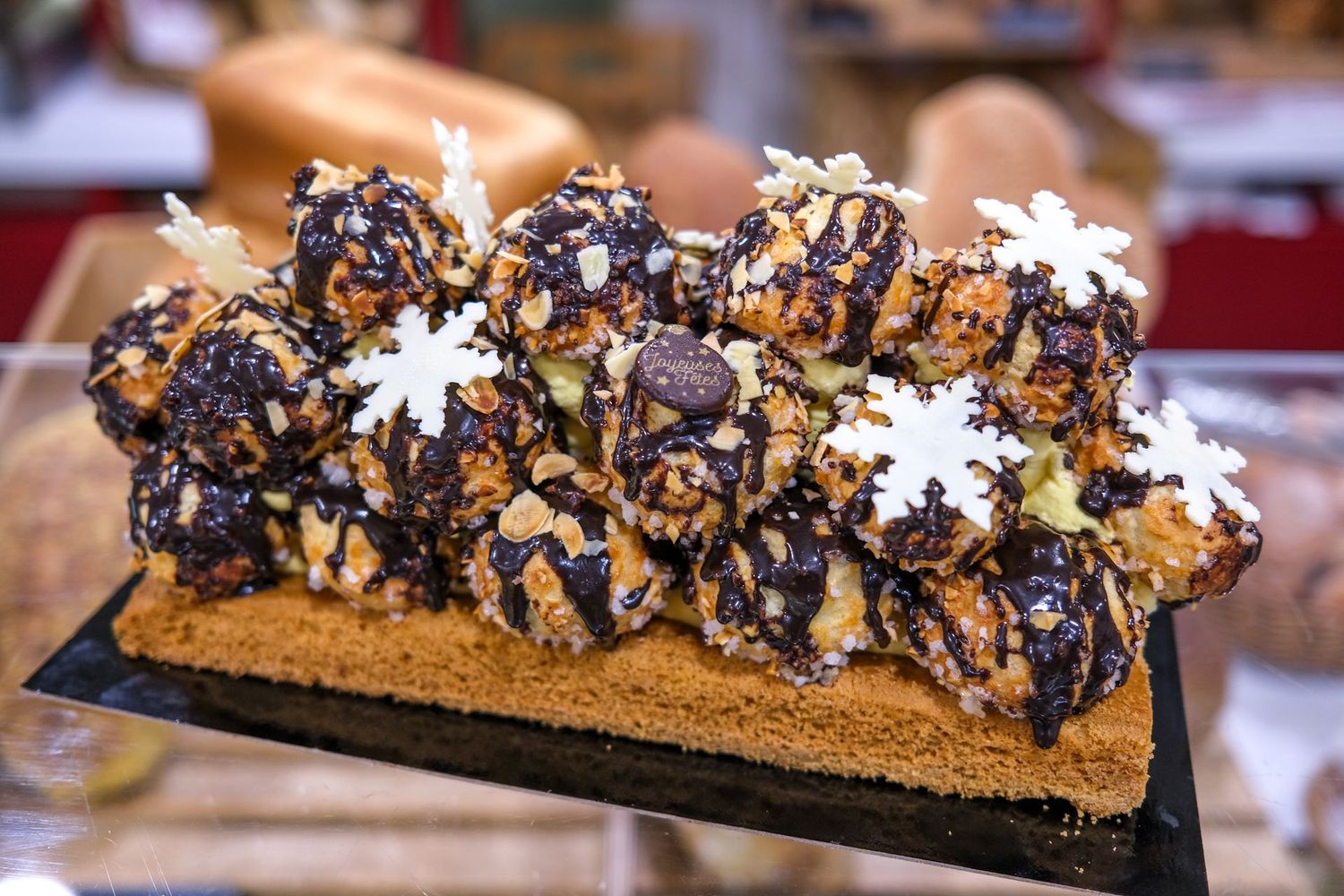 PROFITEROLLE BUCHE 6 Parts