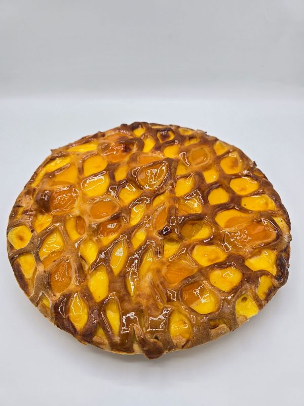 TARTE QUADRILLEE ABRICOTS