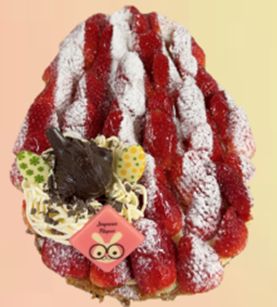 Tarte Feuilletée Fraises Oeuf 6 Parts