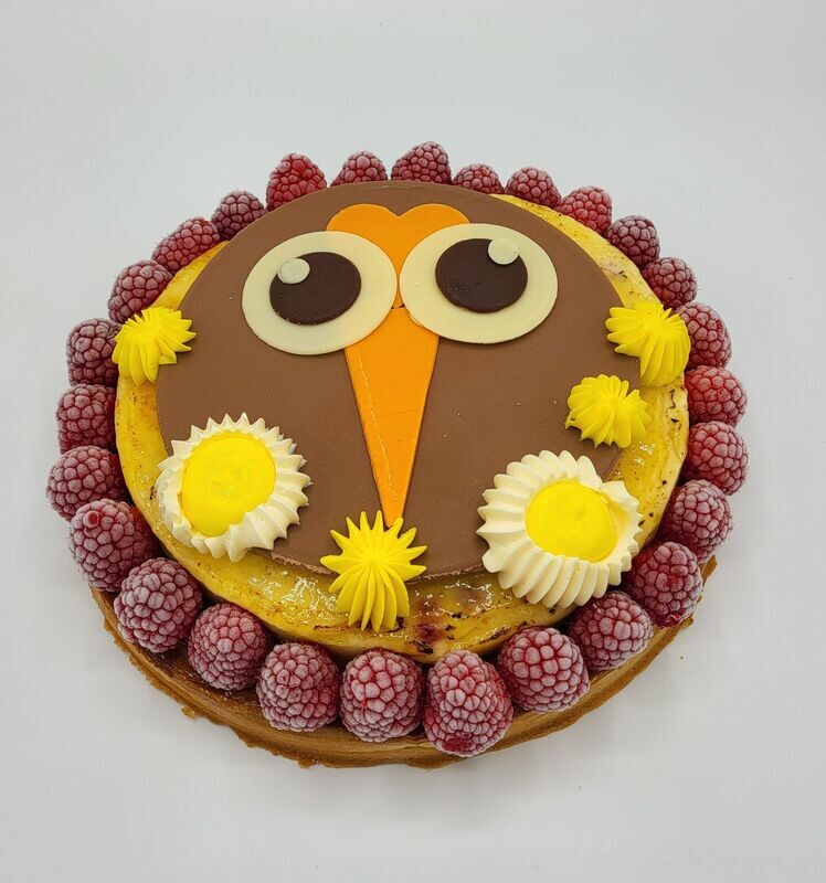 Tarte Chiboutz Framboises Pâques 6 Parts