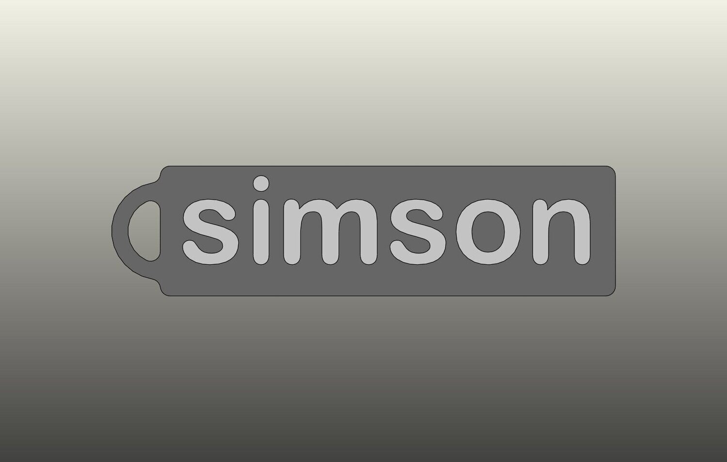 S51 Schlüsselanhänger Simson