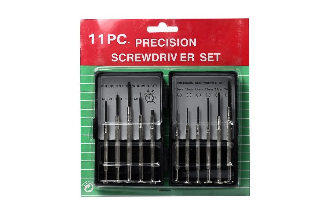 DESTORNILLADORES DE PRESICION 11PCS