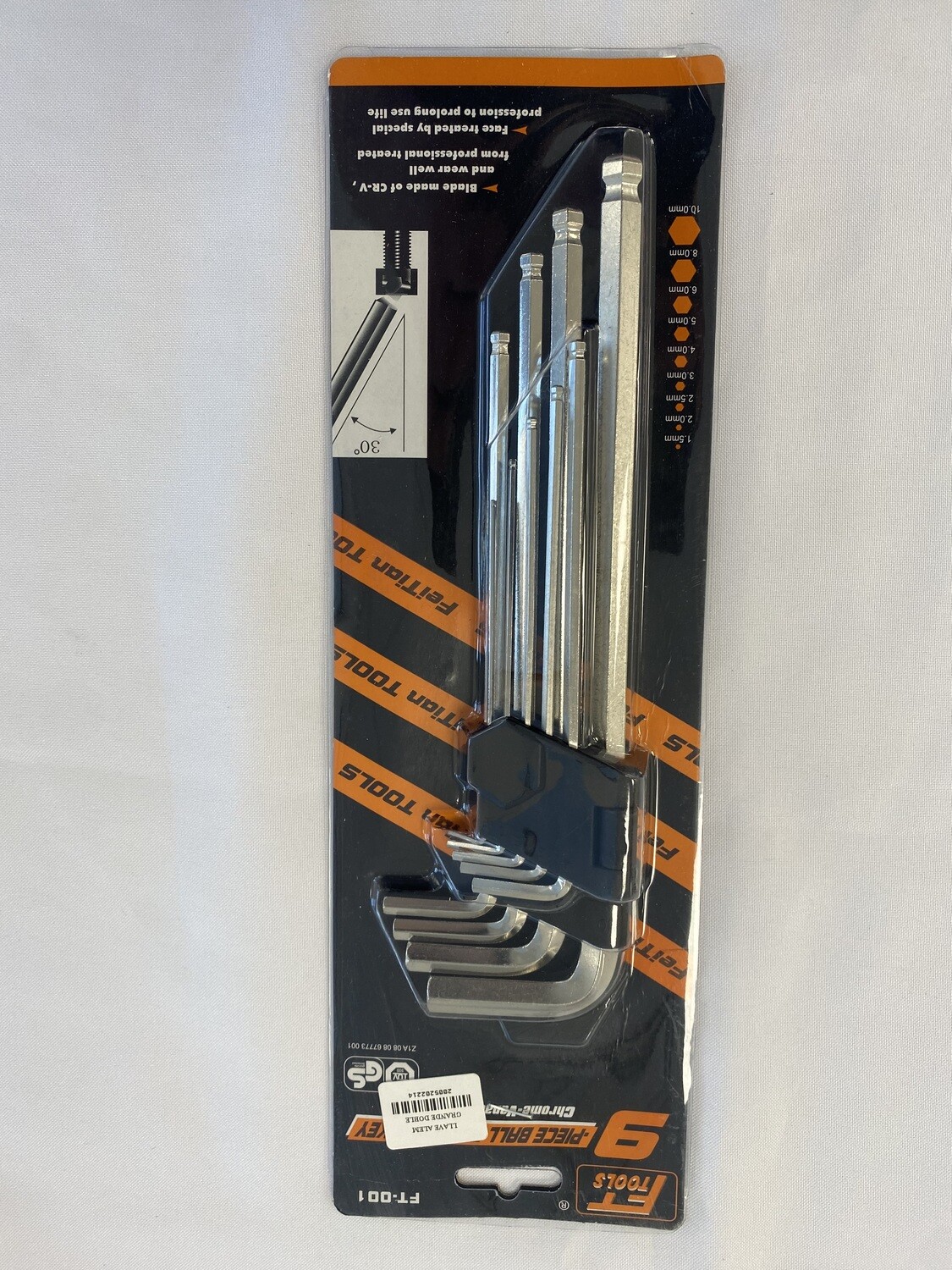 LLAVE TORK X9