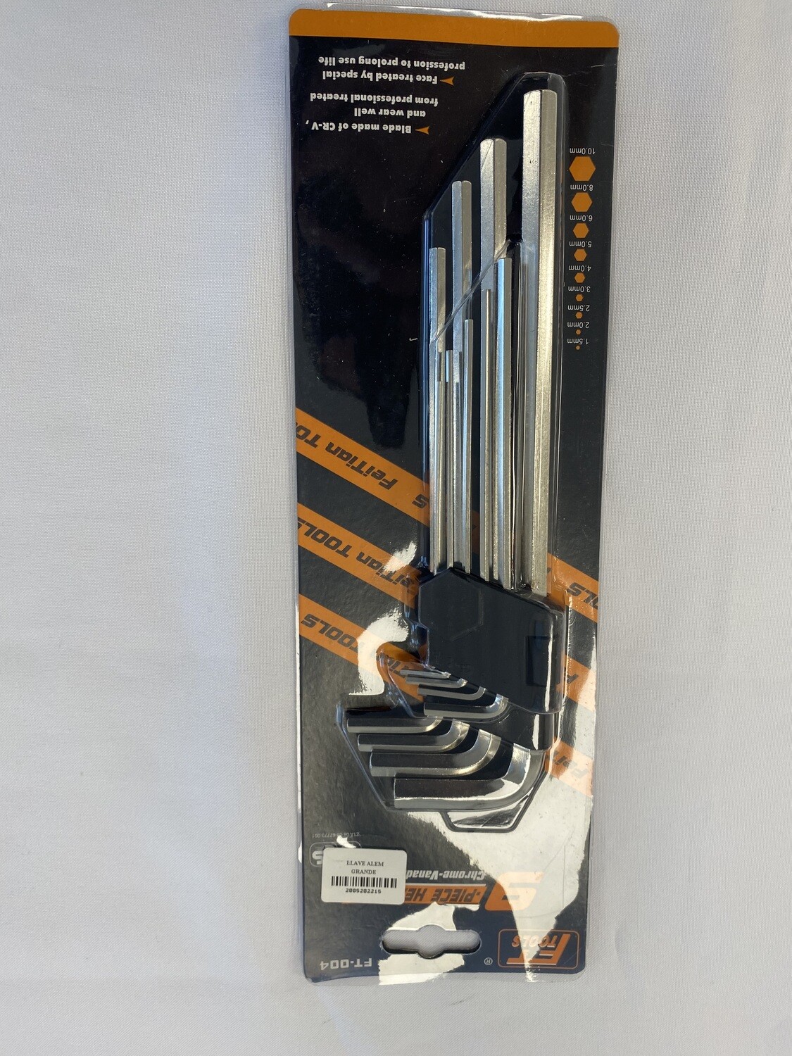 LLAVE ALLEN 9PCS