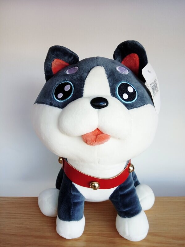 Peluche Perro con collar