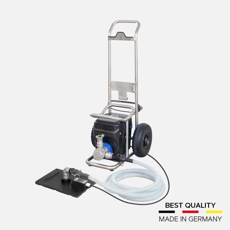HERMES Abwasserpumpe Pro mit Transportkarre HERMES Abwasserpumpe Pro mit Transportkarre