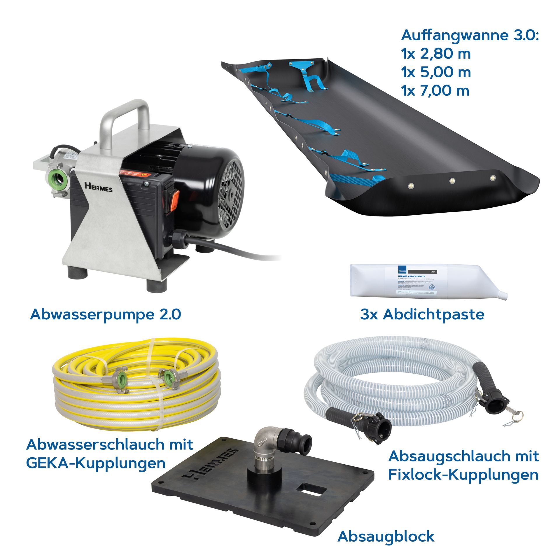 HERMES Schmutzwasser - SET