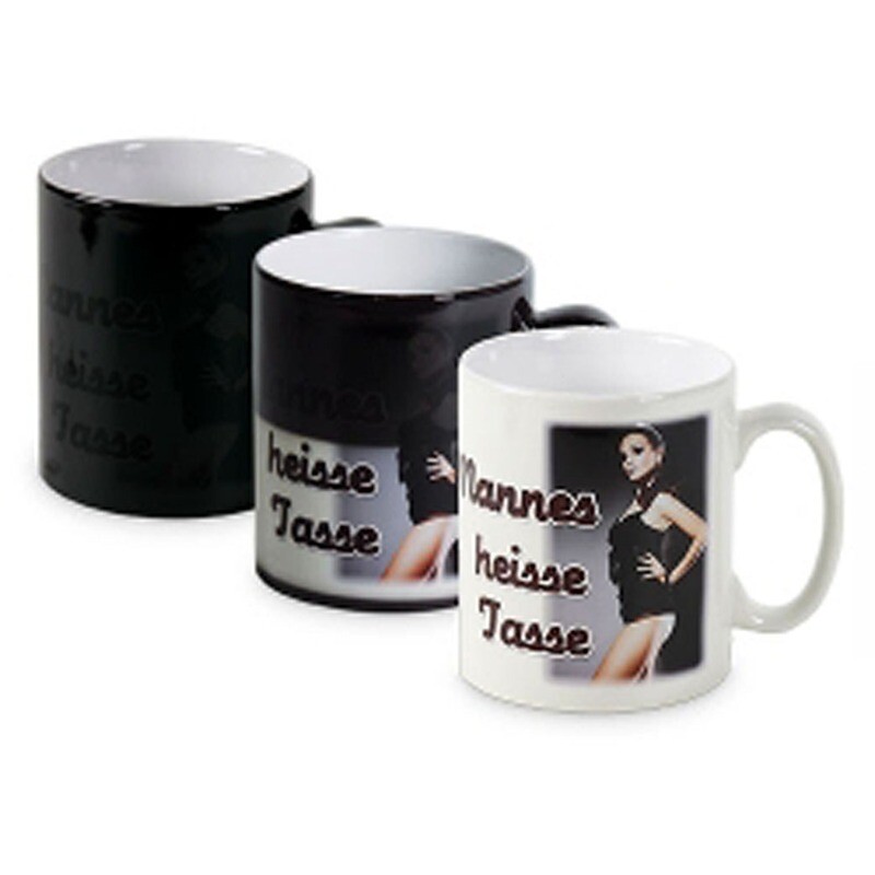 Farbwechsel Fototasse, Zaubertasse, Magische Kaffeetasse personalisiert mit ihrem Wunschbild bedruckt