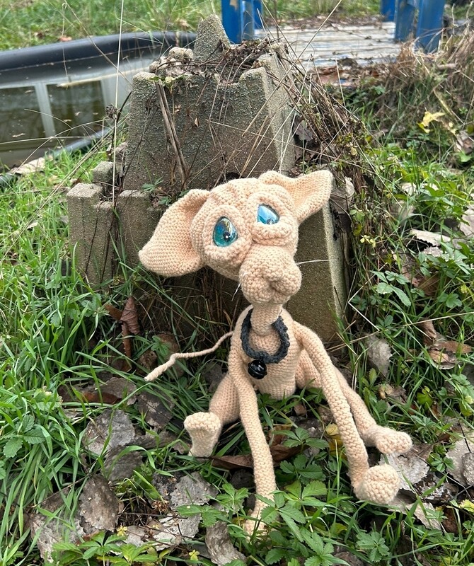 Gehäkelter Nacktkater Wiwaldi