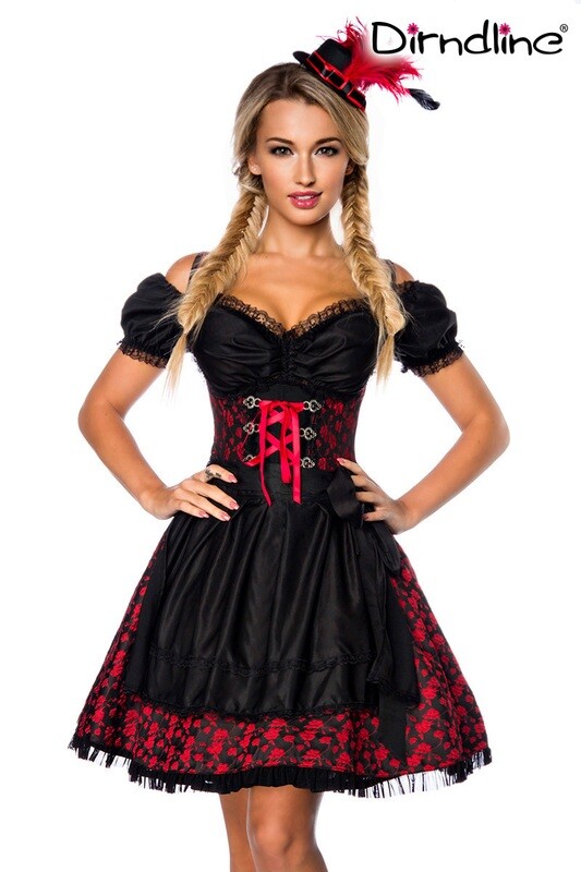 Premium Dirndl mit Bluse Premium Dirndl mit Bluse