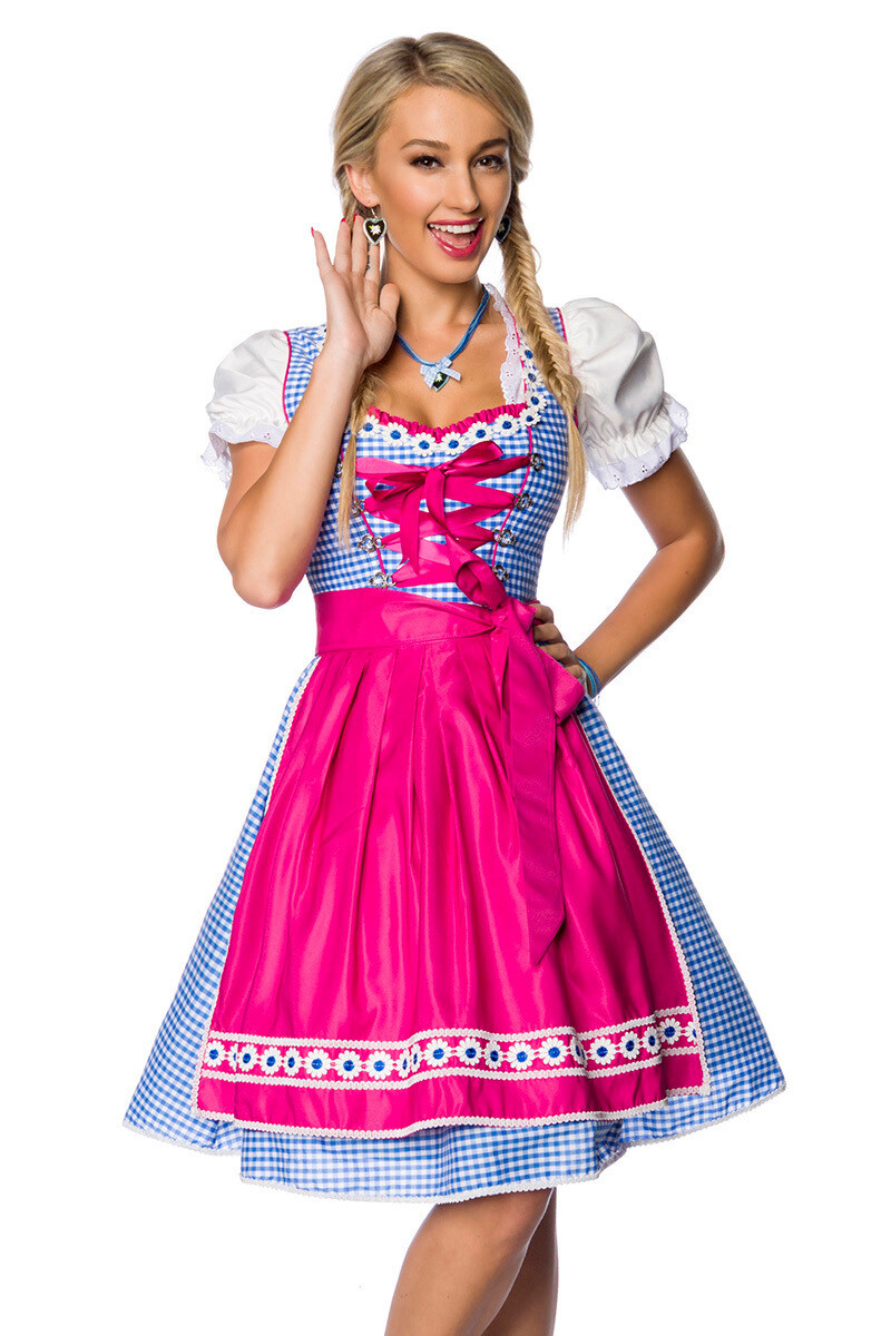 Traditionelles Karodirndl